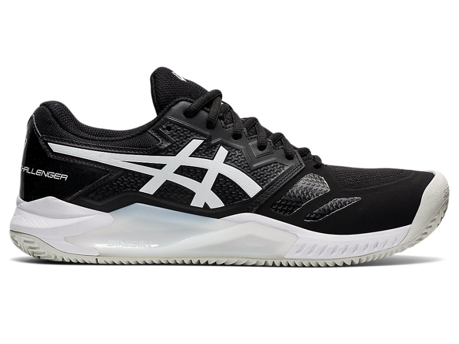 Ahq Gel-Challenger 13 Clay Men Standard Asics Black White