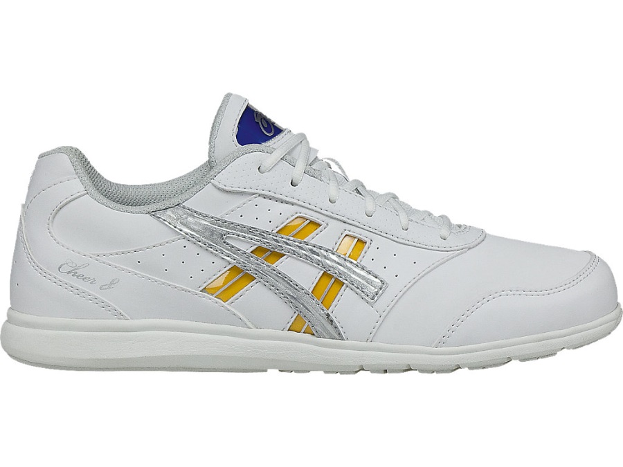 Asics Cheer 8 White Silver Interchange