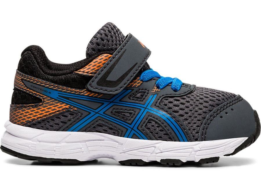 Asics Contend 6 Toddler Size Carrier Grey Directoire Blue