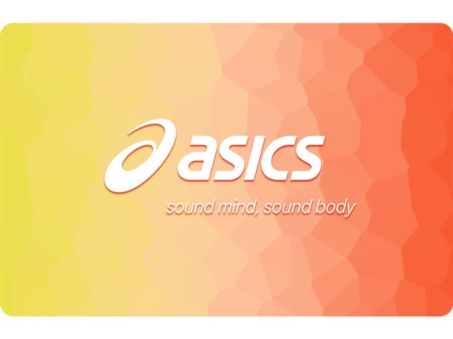 Asics Digital Gift Card Asics Sound Mind Sound Body