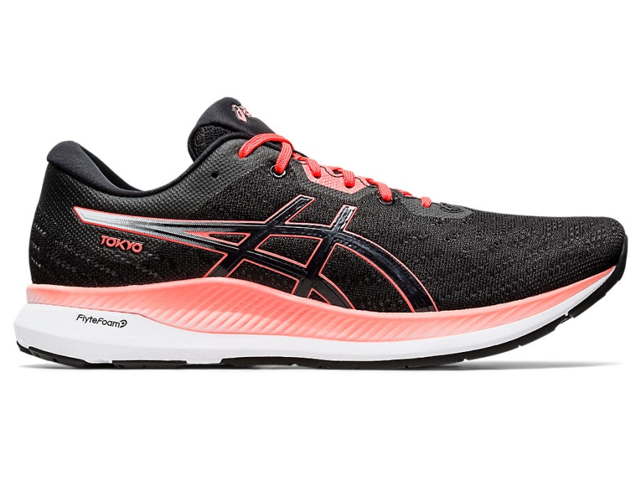Asics Evoride Tokyo Black Sunrise Red