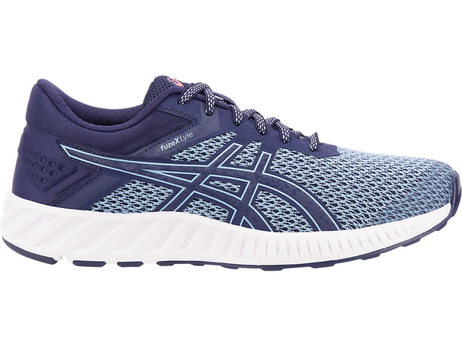 Asics Fuzex Lyte 2 Airy Blue Astral Aura Flash Coral