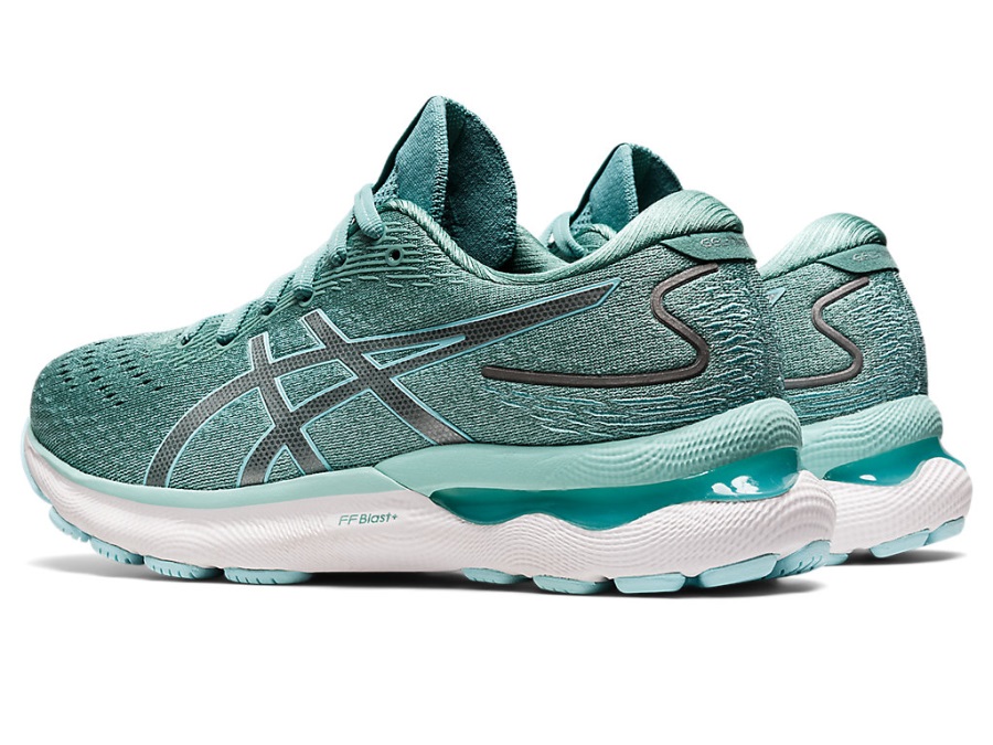 Asics Gel-Nimbus 24 (D) Sage Clear Blue