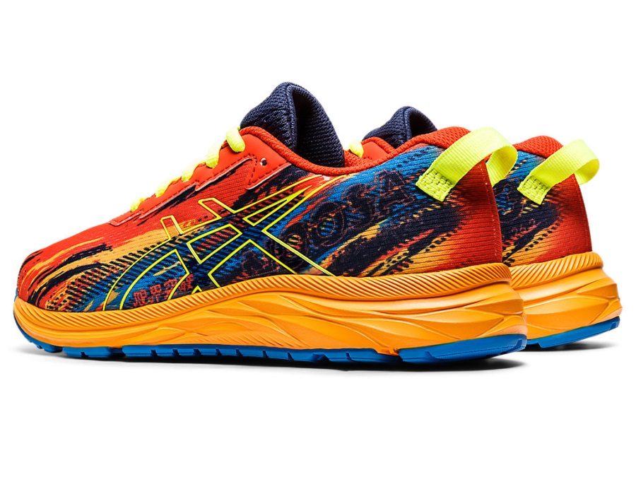 Asics Gel-Noosa Tri 13 Grade School Cherry Tomato Safety Yellow