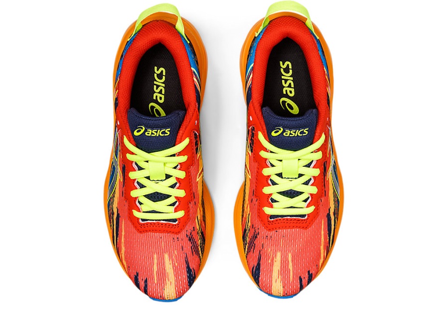 Asics Gel-Noosa Tri 13 Grade School Cherry Tomato Safety Yellow