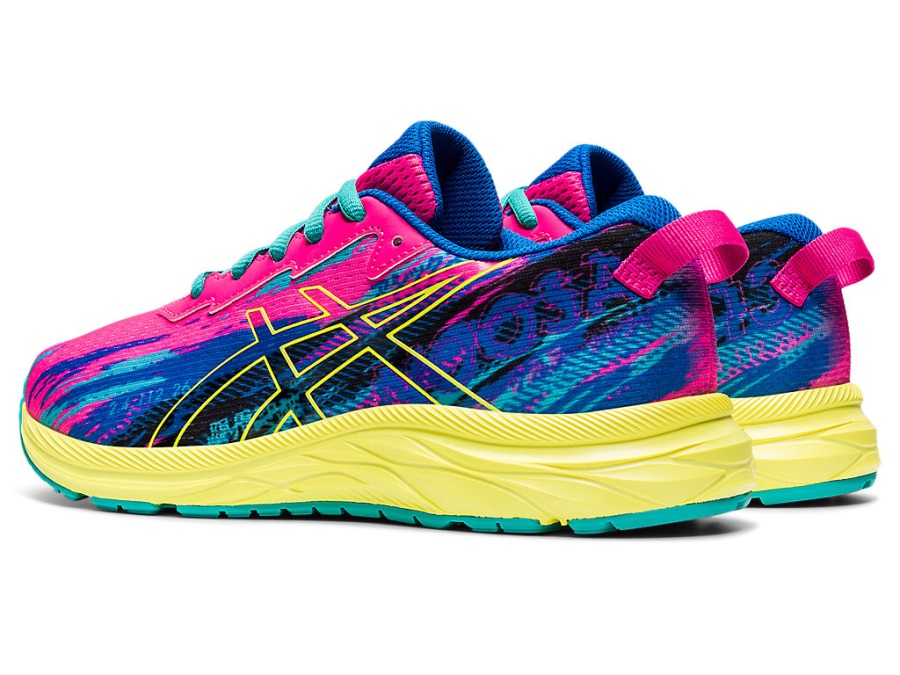 Asics Gel-Noosa Tri 13 Grade School Pink Glo Sour Yuzu