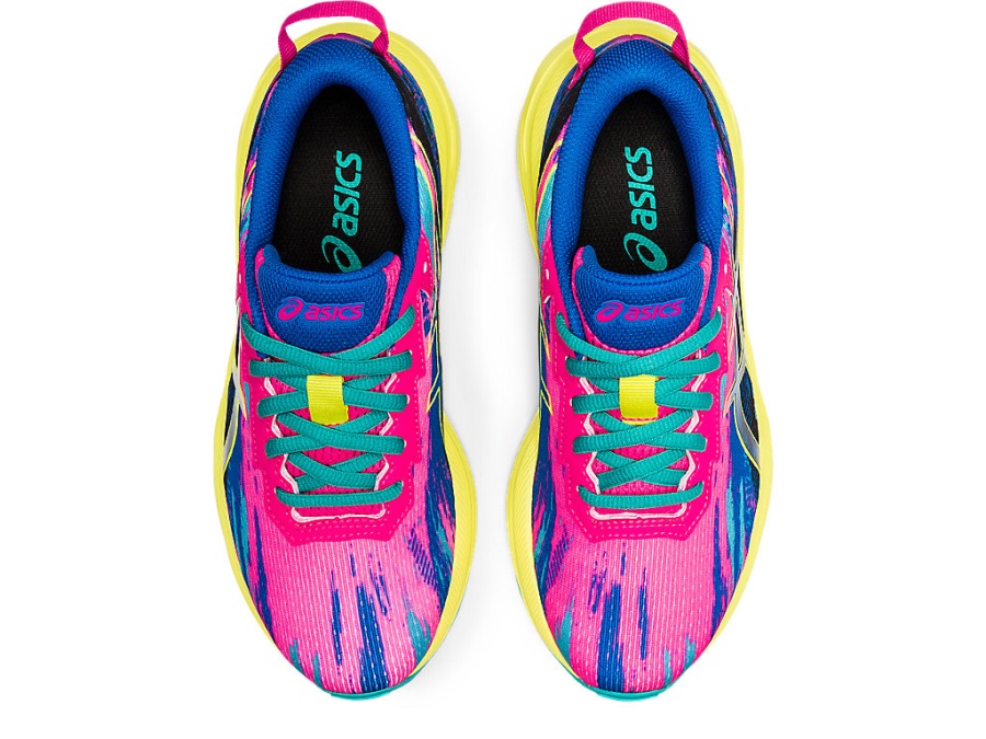 Asics Gel-Noosa Tri 13 Grade School Pink Glo Sour Yuzu