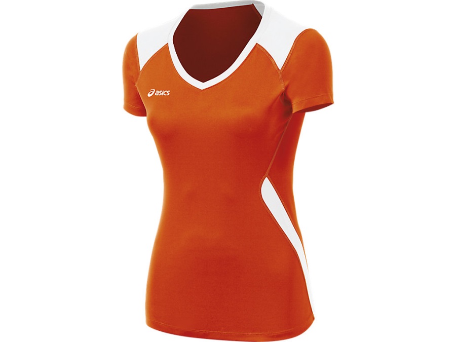 Asics Set Jersey Orange White