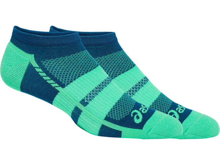 Asics Unisex Asics Speed No Show 2-Pack Deep Sea Teal