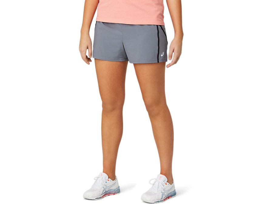Asics Women's 3&Quot; Woven Train Short Metropolis