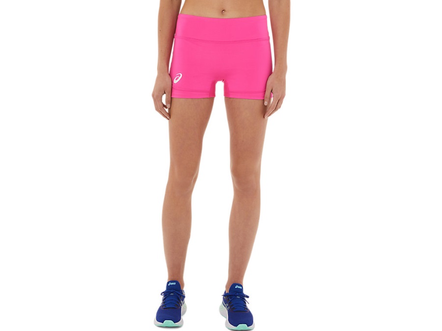 Asics Women's 3In Volleyball Short Pink Glow