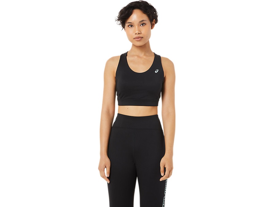Asics Women's Cross Back Strapped Bra Performance Black