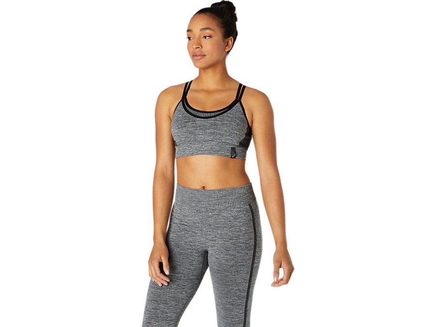 Asics Women's Reversible Seamless Bra Performance Black