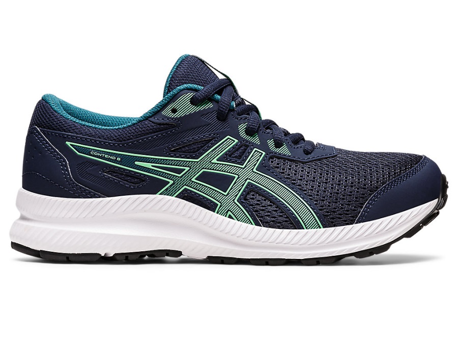 Contend 8 Grade School Asics Midnight New Leaf