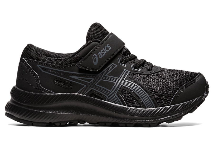 Contend 8 Pre-School Asics Black Carrier Grey