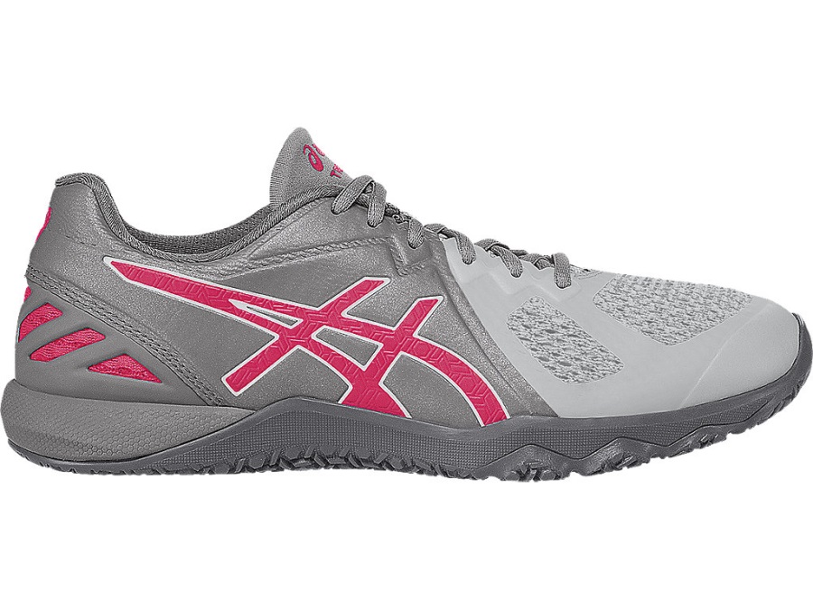 Conviction X Asics Aluminum Diva Pink Glacier Grey