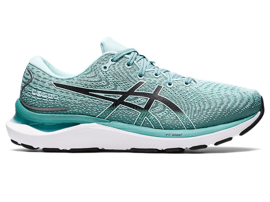 Gel-Cumulus 24 (D) Asics Oasis Green Black