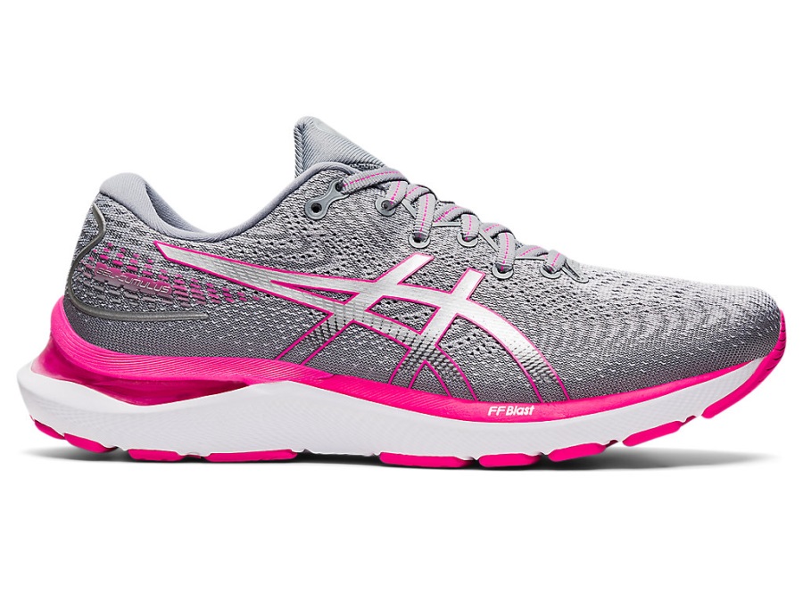 Gel-Cumulus 24 (D) Asics Sheet Rock Pink Glo