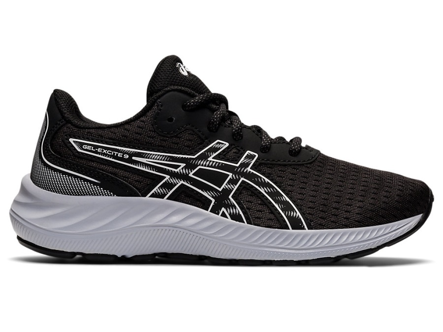 Gel-Excite 9 Grade School Asics Black White