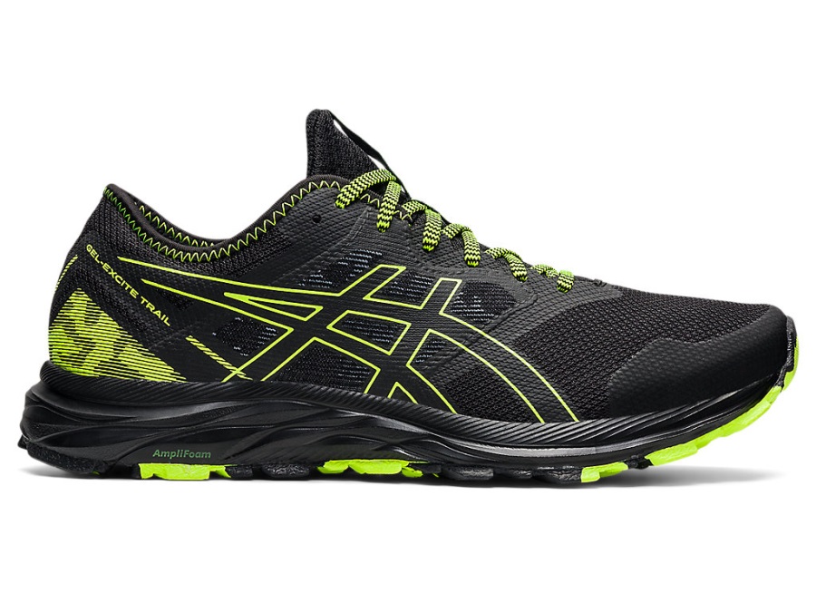 Gel-Excite Trail Asics Black Hazard Green