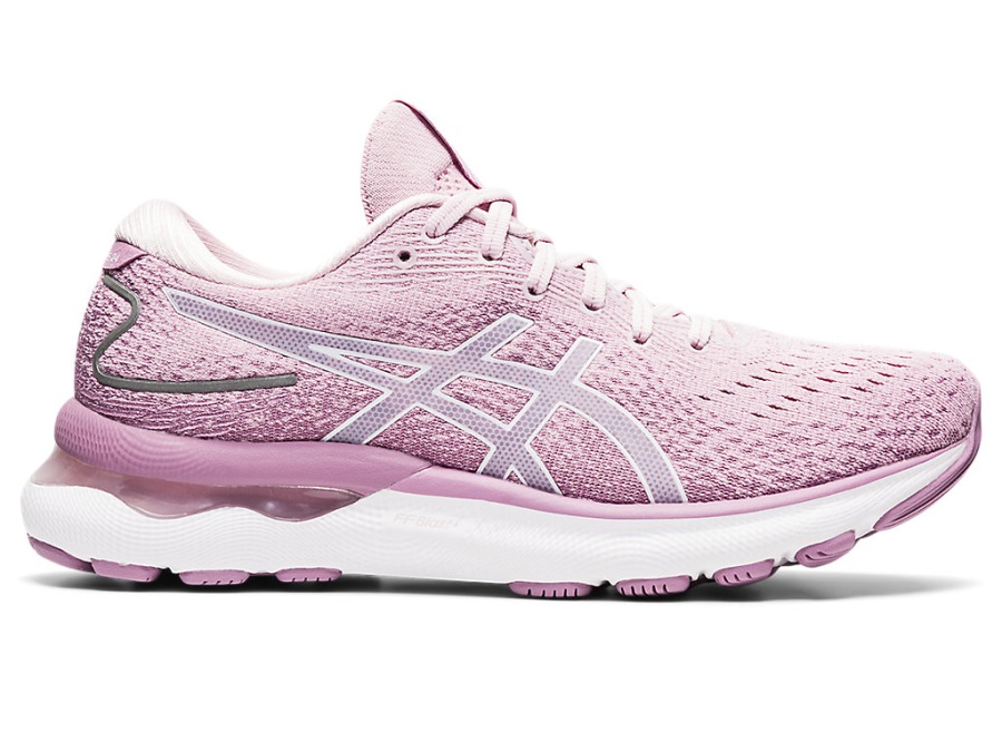 Gel-Nimbus 24 Asics Barely Rose White