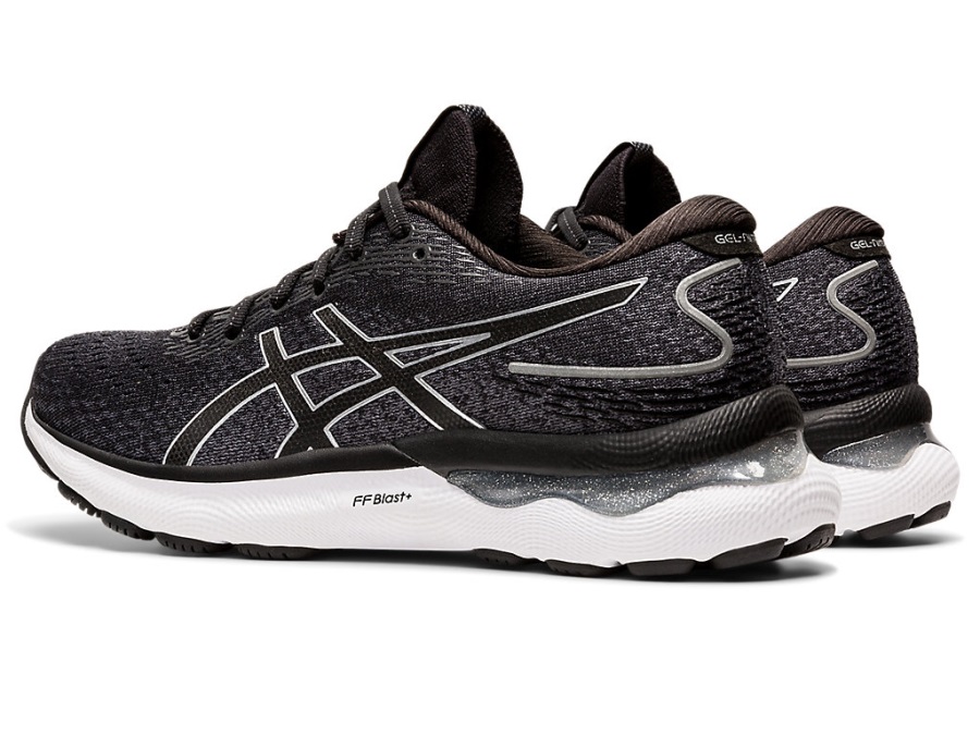 Gel-Nimbus 24 (D) Asics Black White