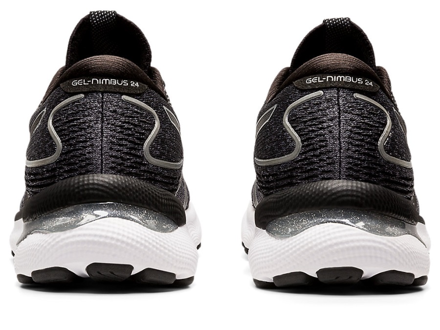 Gel-Nimbus 24 (D) Asics Black White