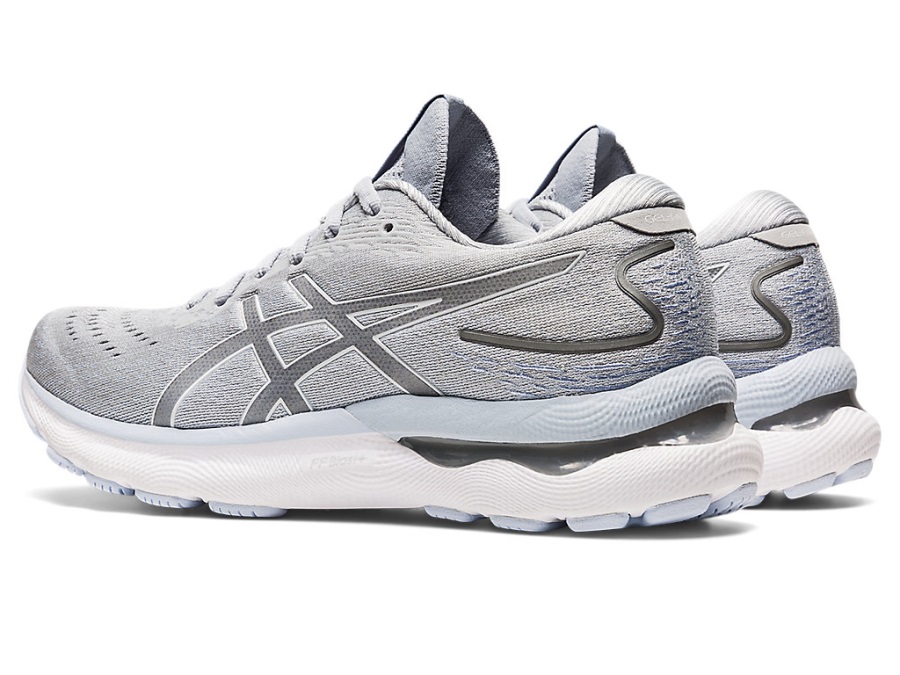 Gel-Nimbus 24 (D) Asics Piedmont Grey White