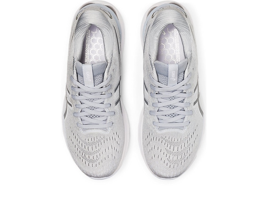 Gel-Nimbus 24 (D) Asics Piedmont Grey White