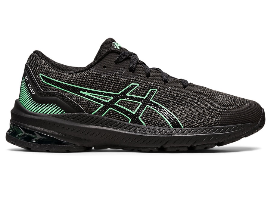 Gt-1000 11 Grade School Asics Graphite Grey New Leaf