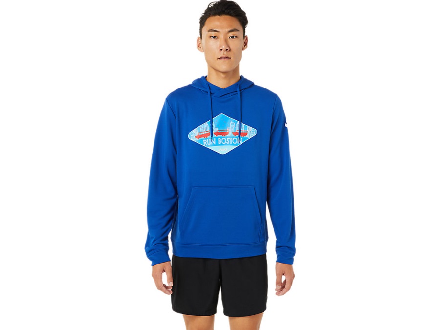 Men's Bos Hoodie Asics Team Royal