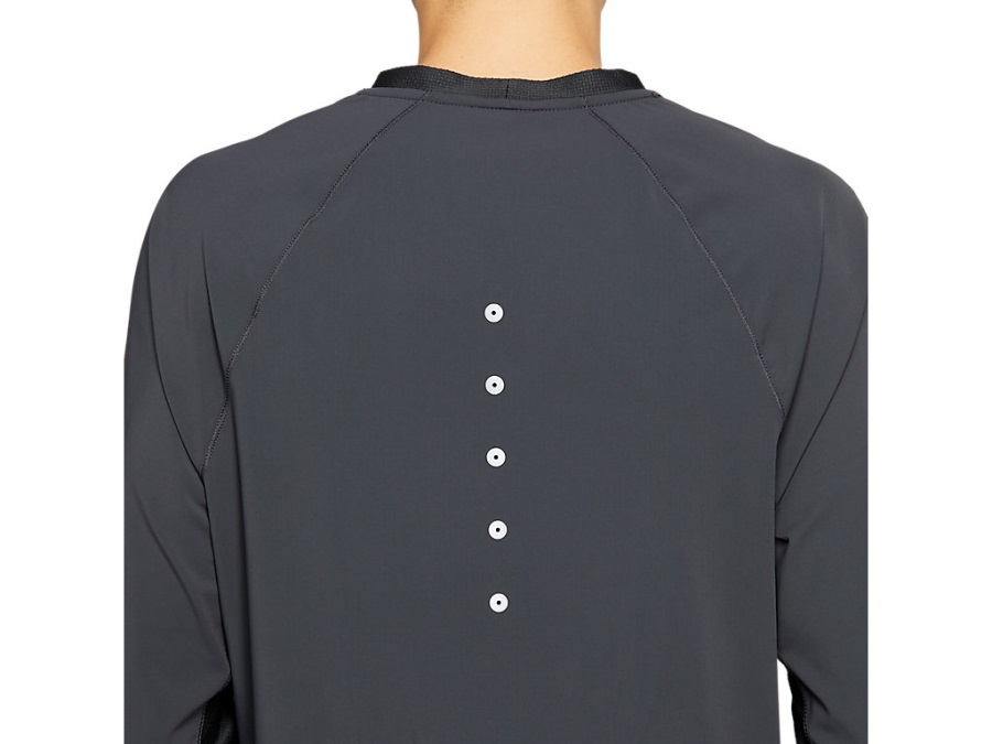 Men's Rcxa Hybrid Running Crew Neck Asics Graphite Grey