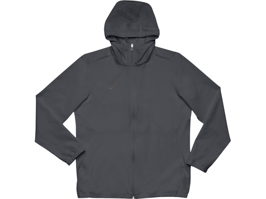 Men's Stretch Woven Track Top Asics Steel Grey