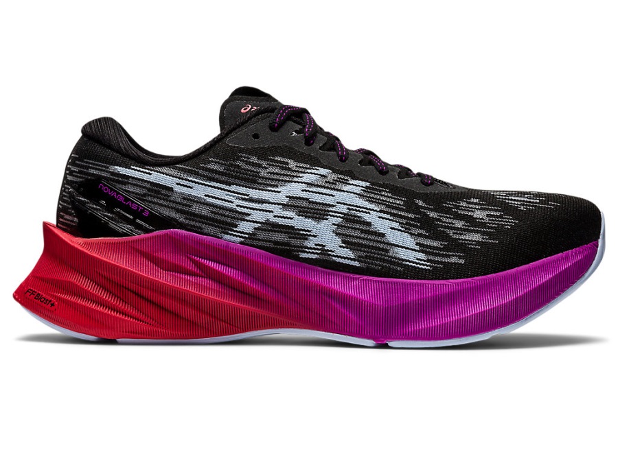 Novablast 3 Asics Black Soft Sky
