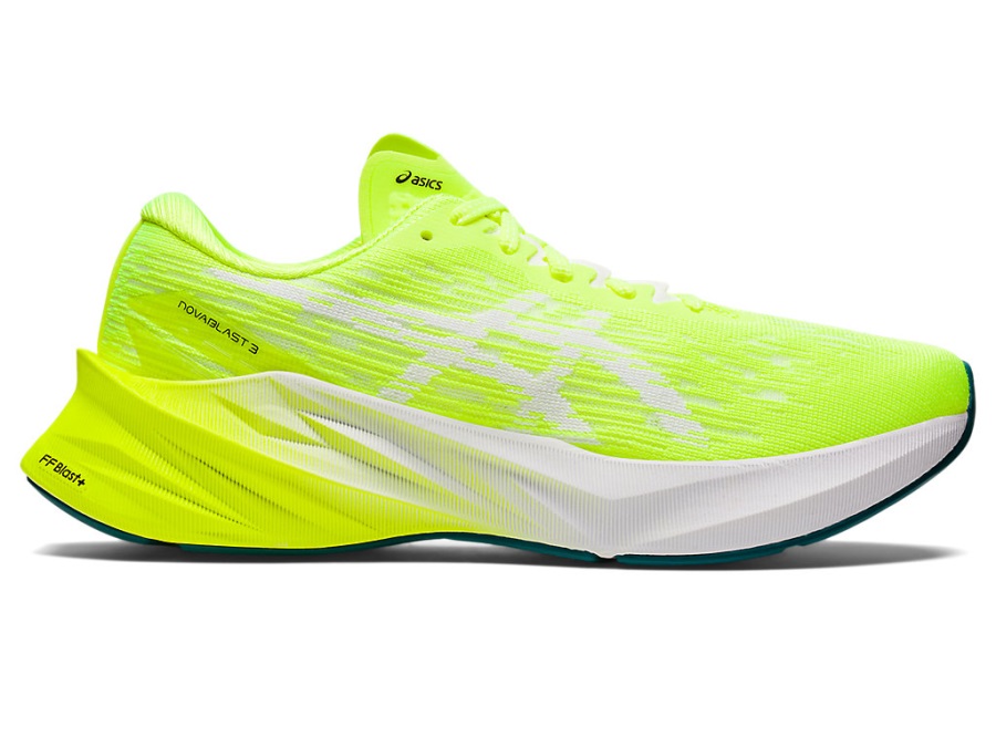 Novablast 3 Asics Safety Yellow White