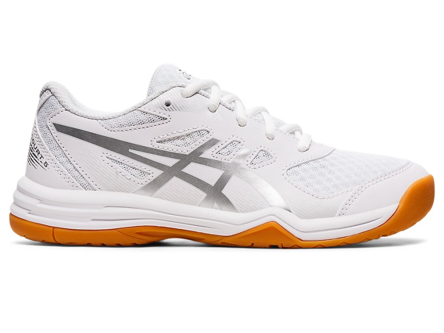 Upcourt 5 Grade School Asics White Pure Silver